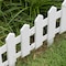 Gardenised Decorative Garden Ornamental Edging Border Lawn Picket Fence Landscape Path Panels, PK 6 QI004109.6 - alternate 3